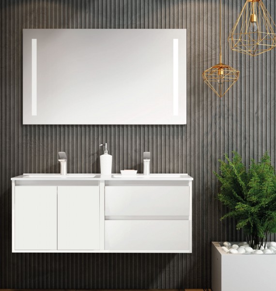 MUEBLE DE BAÑO CANADÁ 120 CM BLANCO